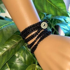 Victoria Emerson Midnight Mist Wrap Bracelet